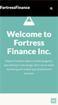 Mobile Screenshot of fortress-finance.com